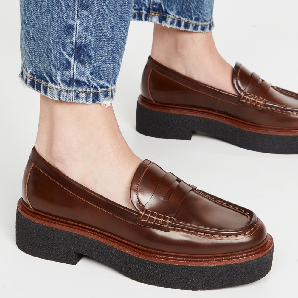 NEW Loeffler Randall Platform Loafer
